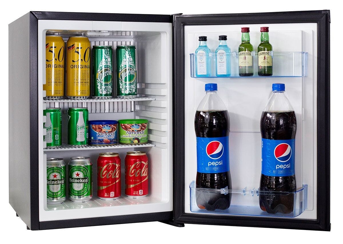 Minibar lednice - s 1 dveřmi - tichá & uzamykatelná