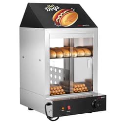 Hot Dog Steamer / Hot Dog Warmhaltevitrine - 1,2 kW