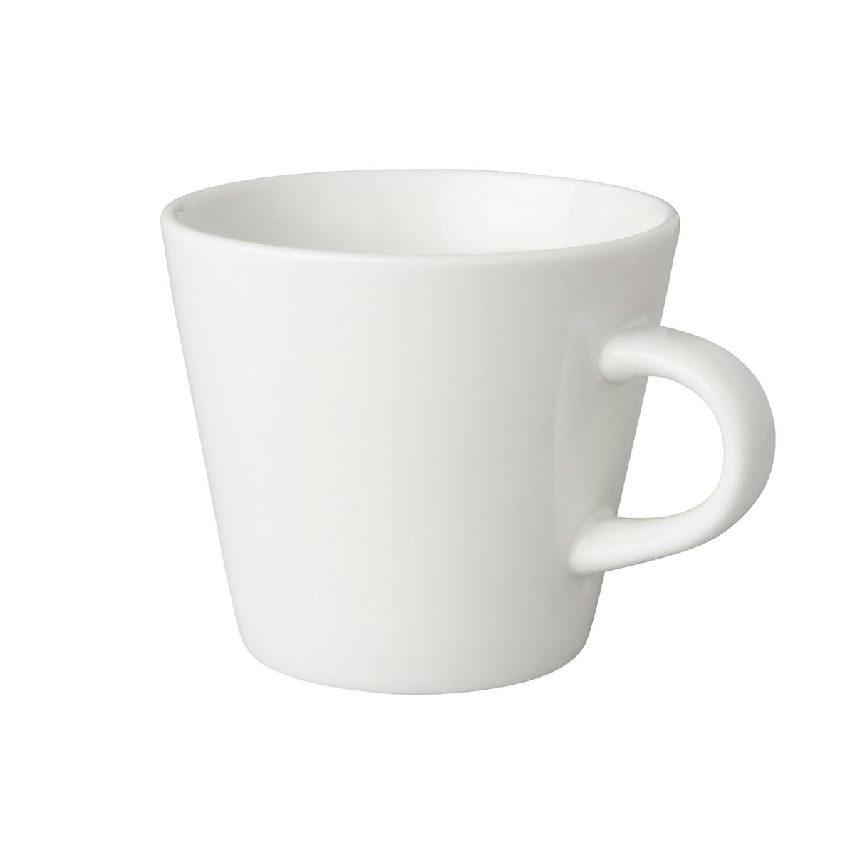 (12 Kusů) BUDGETLINE - Šálek na kávu Mammoet Neo - 190ml - bílý