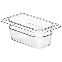 (6 kusů) CAMBRO | Polykarbonátová nádoba Camwear® GN 1/9 - čirá - hloubka 65 mm