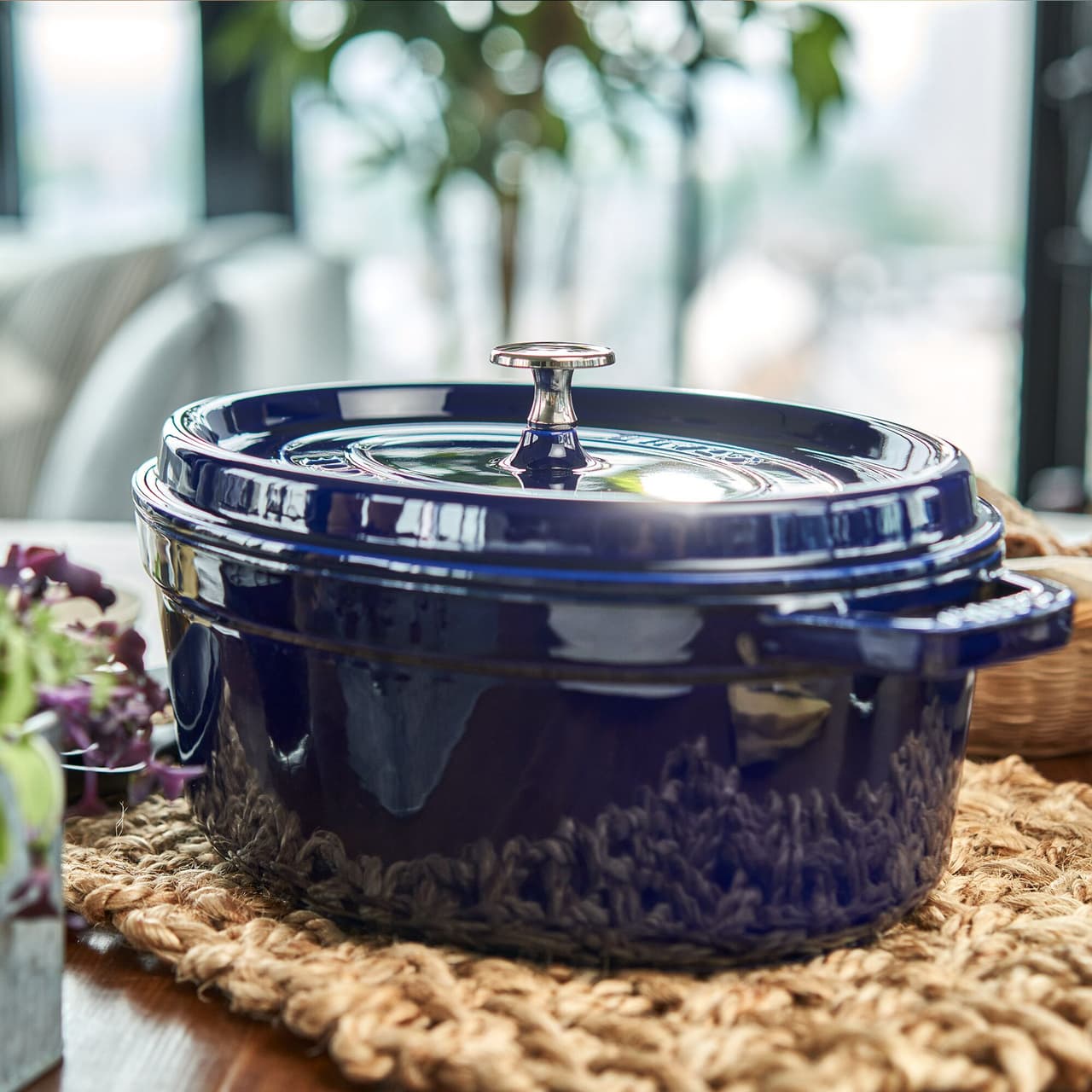 STAUB | LA COCOTTE - Cocotte - oval - 230mm - Gusseisen - Dunkelblau