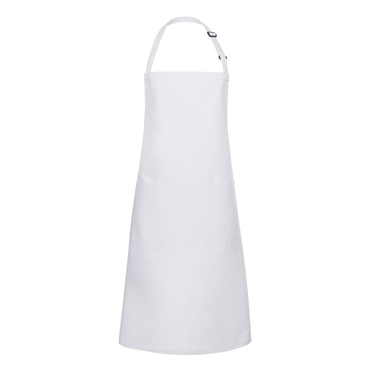 Karlowsky - Bib Apron with Pocket Basic - White