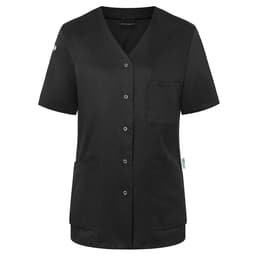 (6 pieces) Karlowsky - Short Sleeve Women's Jacket Essential - Black - Size: 46