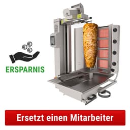 Plynový kebab robot - do max. 95 kg