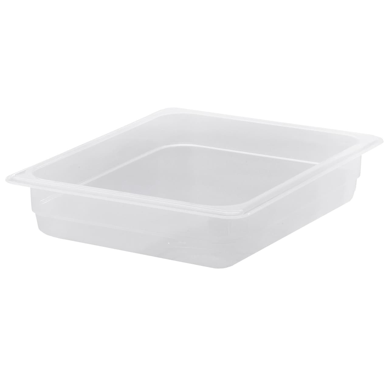 (6 kusů) CAMBRO | Camwear® polypropylenové GN nádoby 1/2 - mléčné - hloubka 65 mm