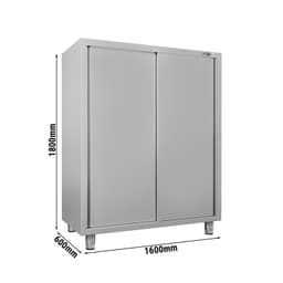 Geschirrschrank ECO - 1600x600mm - 2 Schiebetüren - Höhe: 1800mm