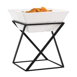 Etagerie / buffet stand - incl. 1 melamine bowl - angular