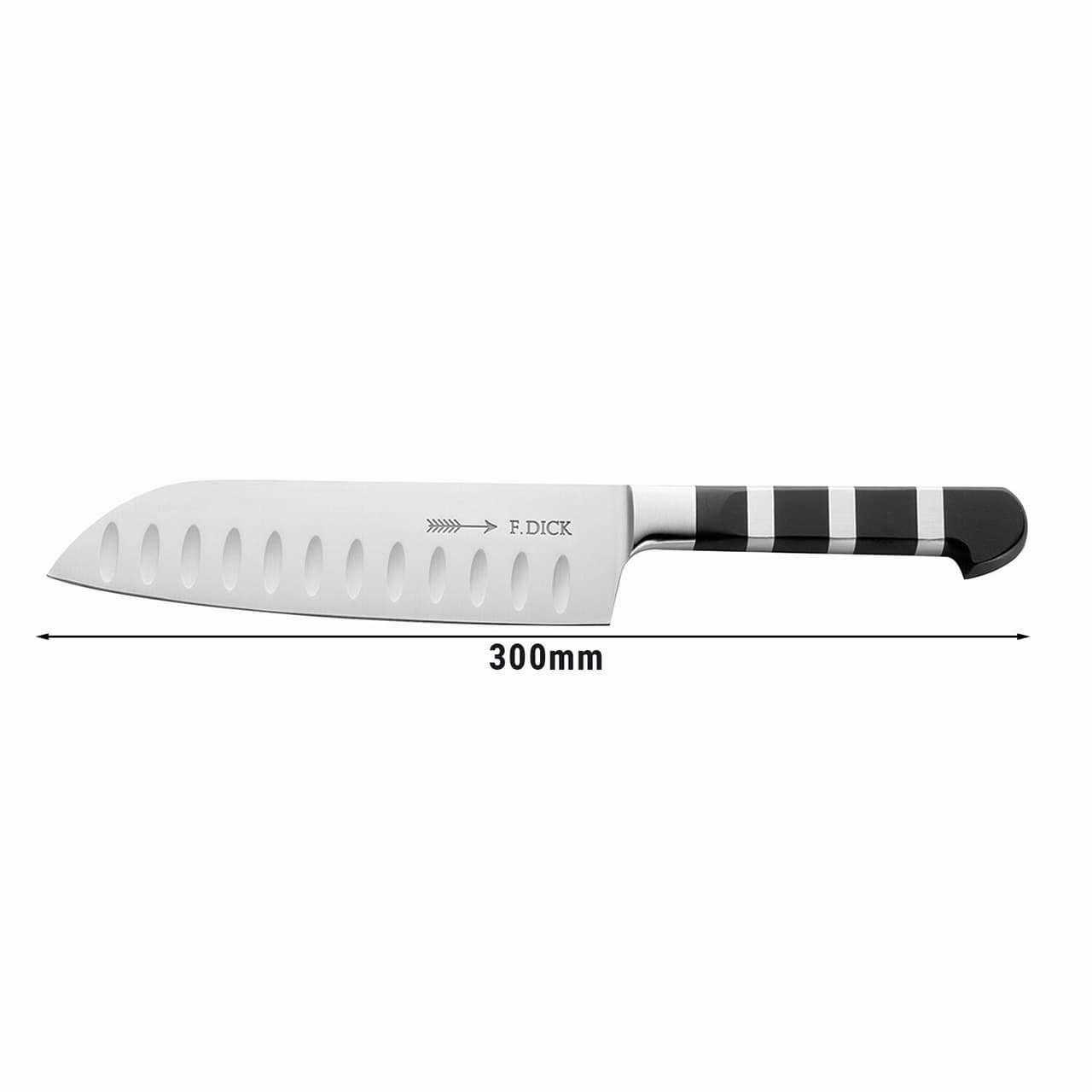 F. DICK | 1905 - Santoku - se speciálním výbrusem - čepel: 180mm