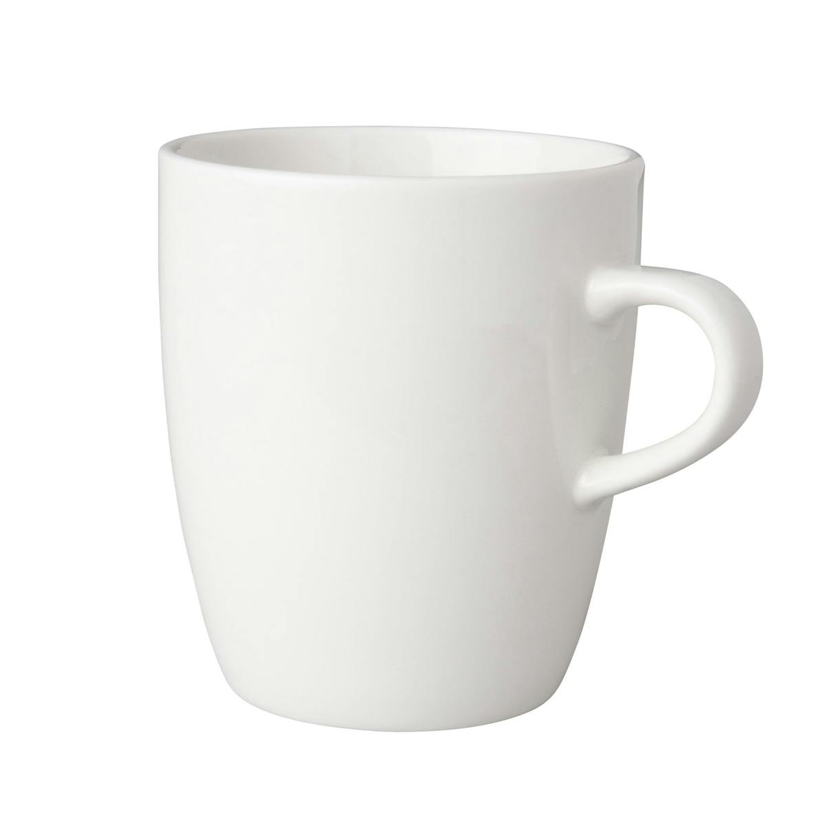 (12 Kusů) BUDGETLINE - Šálek na kávu Mammoet Neo - 190ml - bílý