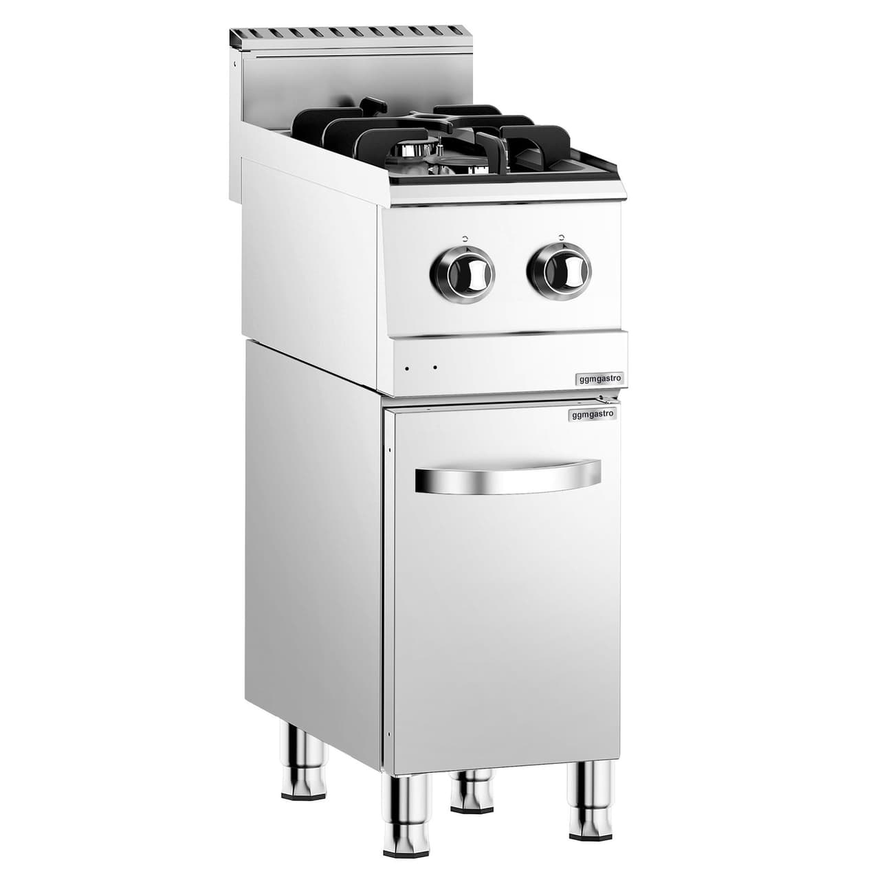 Gas cooker - 2 burners - 6 kW - incl. base cabinet