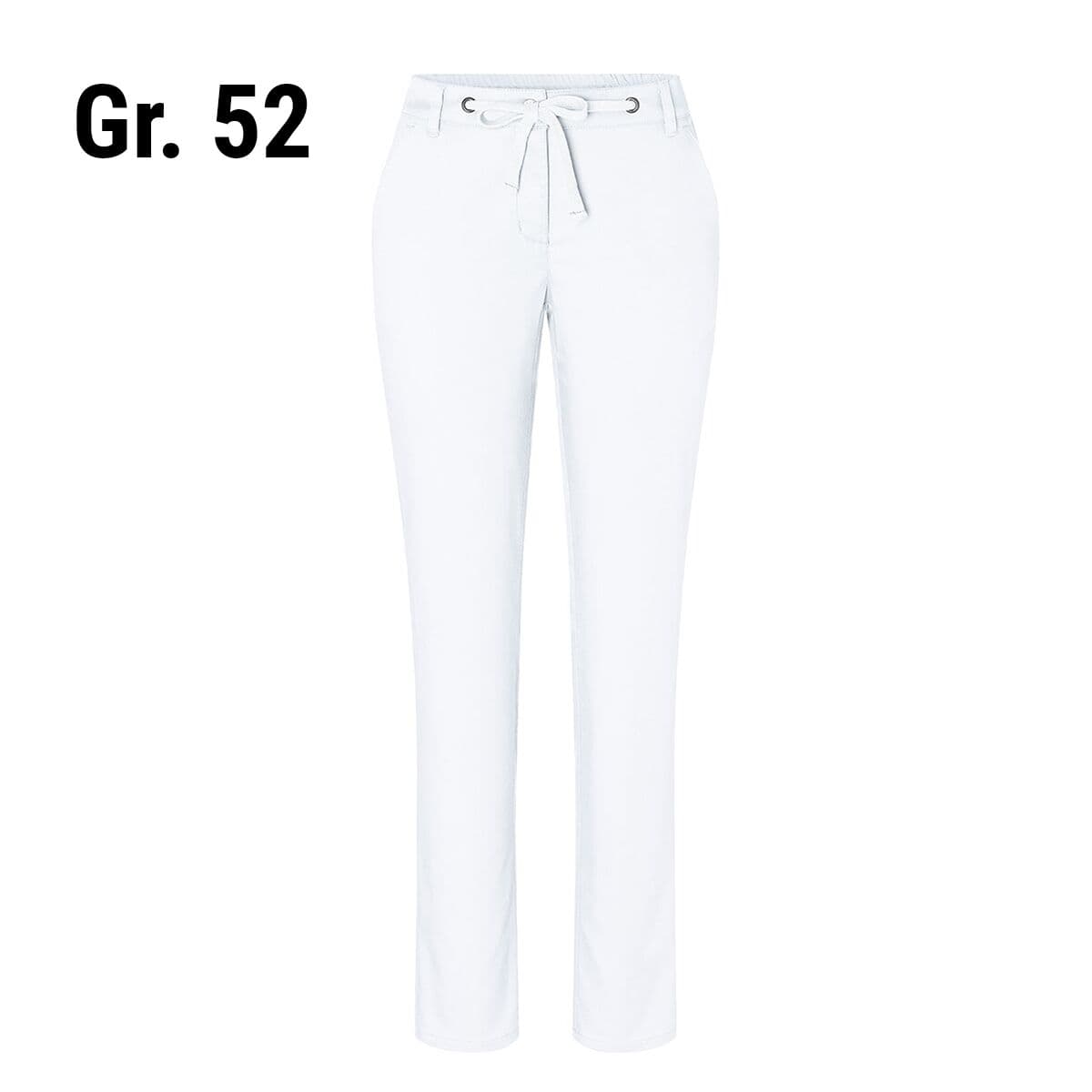 Karlowsky - Ladies Chino Pants Modern Stretch - White - Size: 52