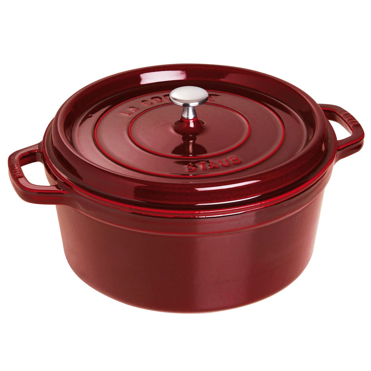 STAUB | LA COCOTTE - kokotka - Ø 280 mm - litina - grenadinově červená