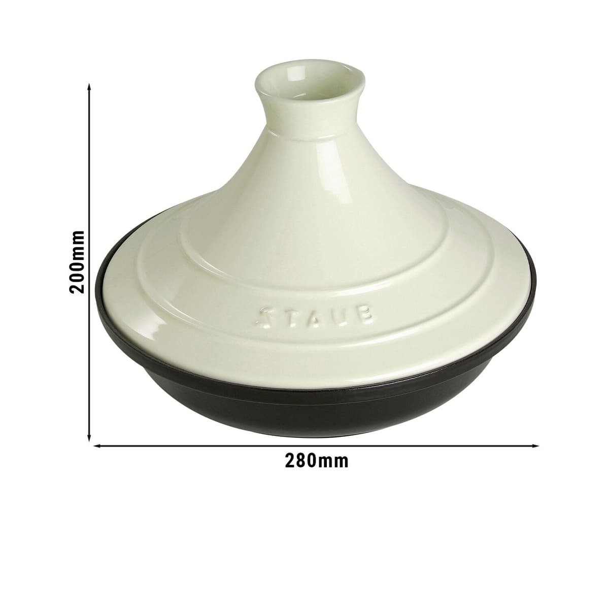 STAUB | SPECIALITY - Tajine - Ø 280 mm - litina - krémová