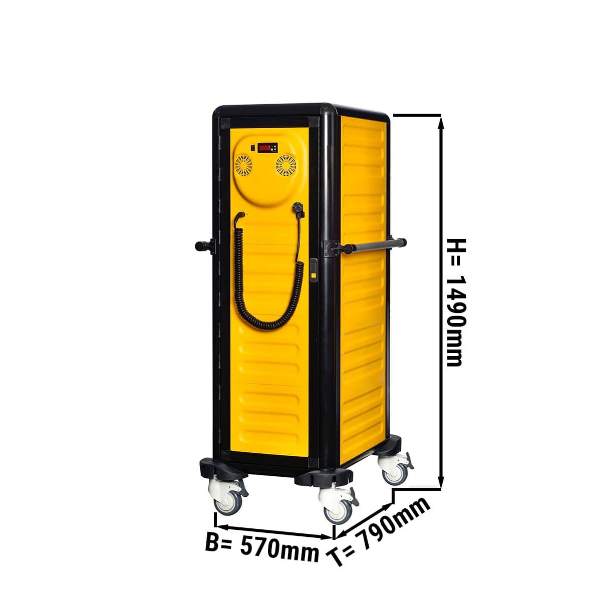 Termo vozík s ohřevem - 24 x GN 1/1