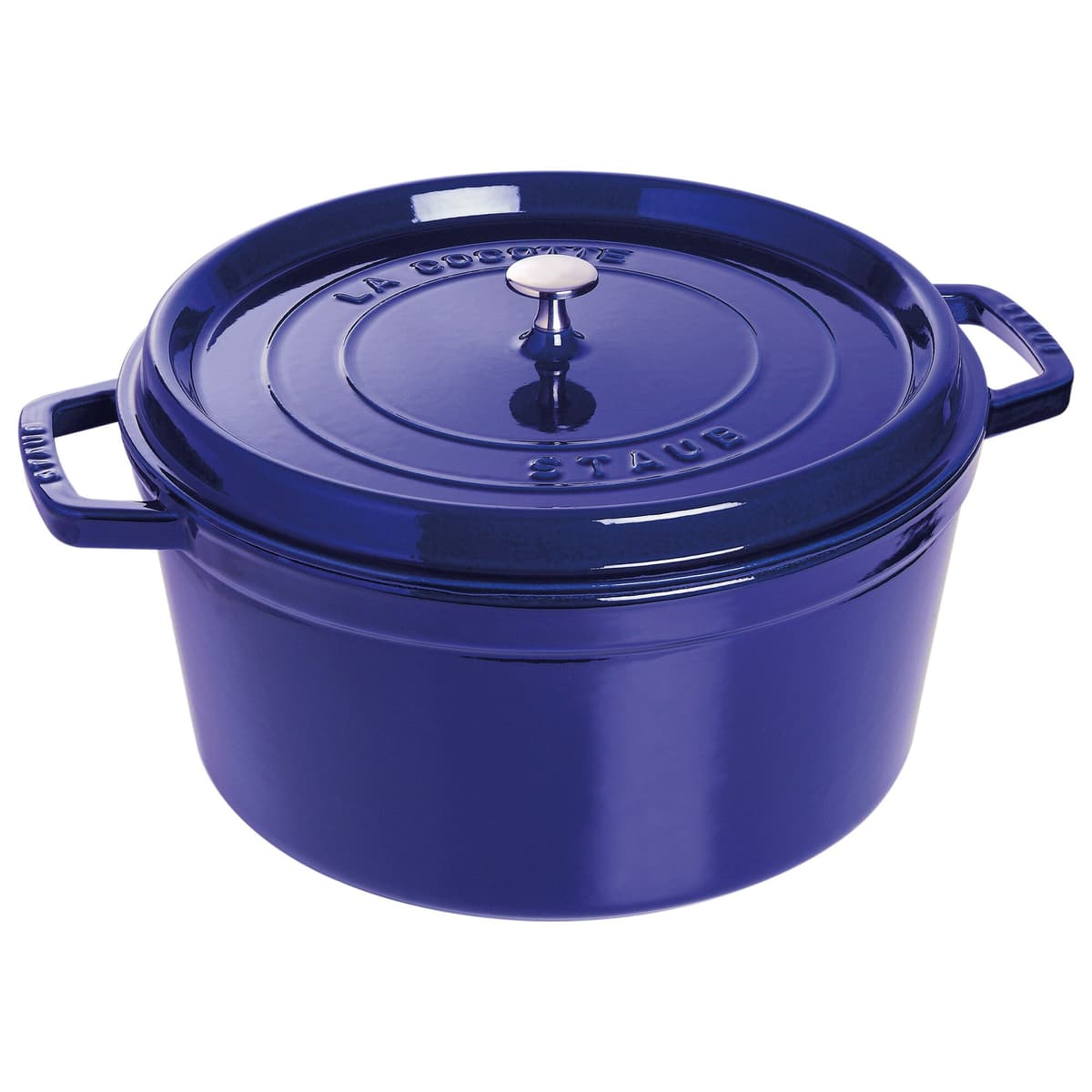 STAUB | LA COCOTTE - kokotka - Ø 300 mm - litina - tmavě modrá