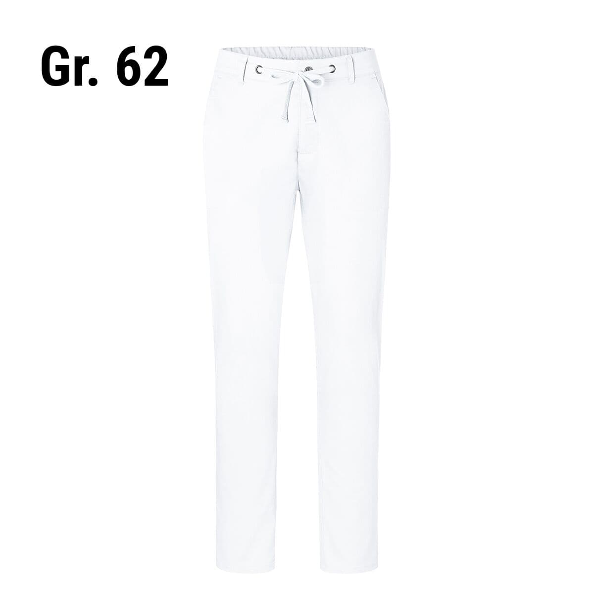 (6 pieces) Karlowsky - Men's Chino Pants Modern Stretch - White - Size: 62