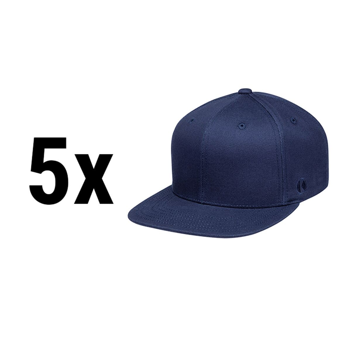 (5 pieces) Karlowsky Flat Cap Classic - Navy