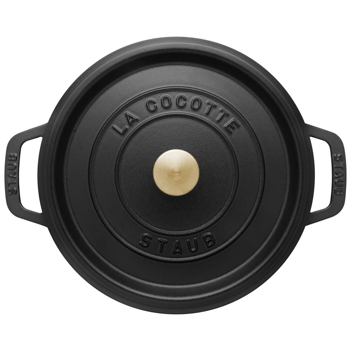 STAUB | LA COCOTTE - kokotka - Ø 240 mm - litina - černá