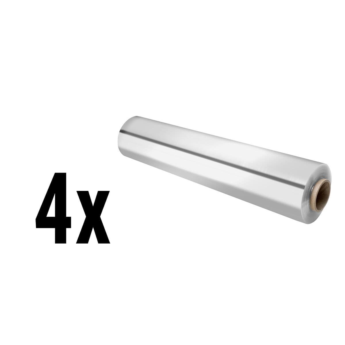 (4 pieces) Aluminium foil on roll	