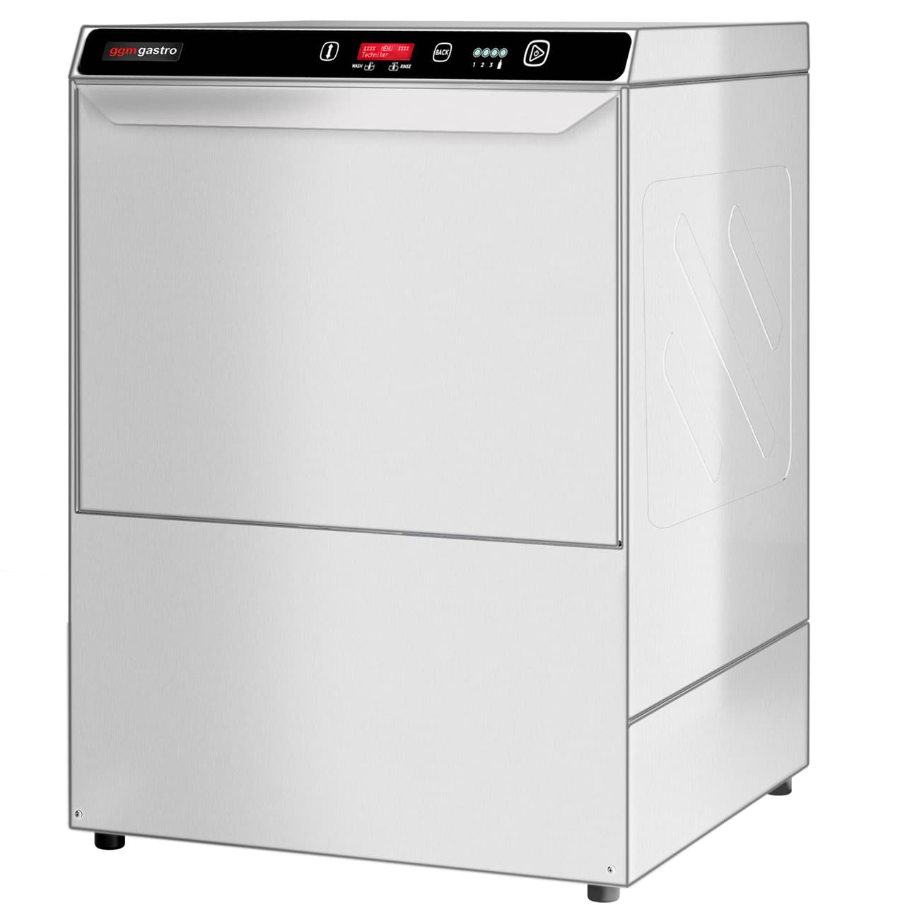 Dishwasher & bottle washer - 7.45 kW - with detergent & rinse aid pump