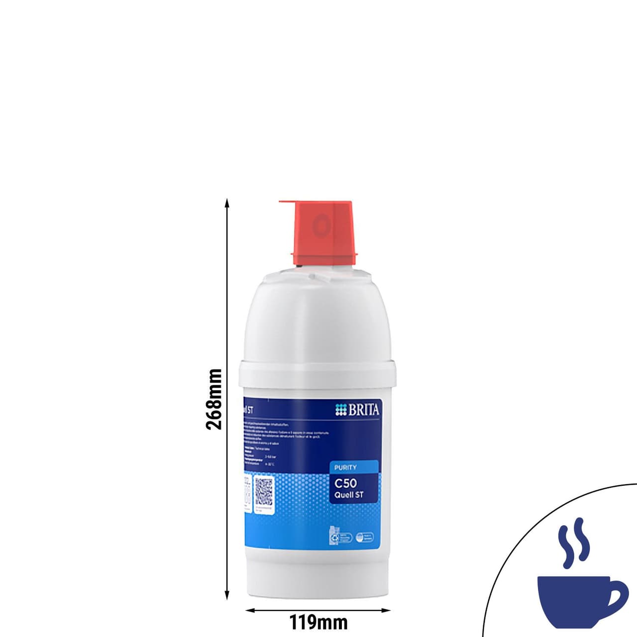 BRITA | Filtrační kartuše - PURITY C50 Quell ST 