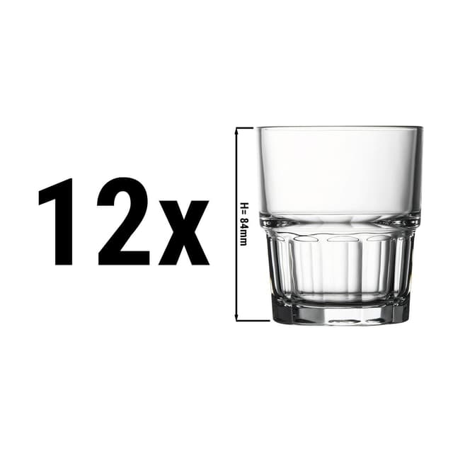 (12 Stück) Wasserglas - CASABLANCA - 200 ml