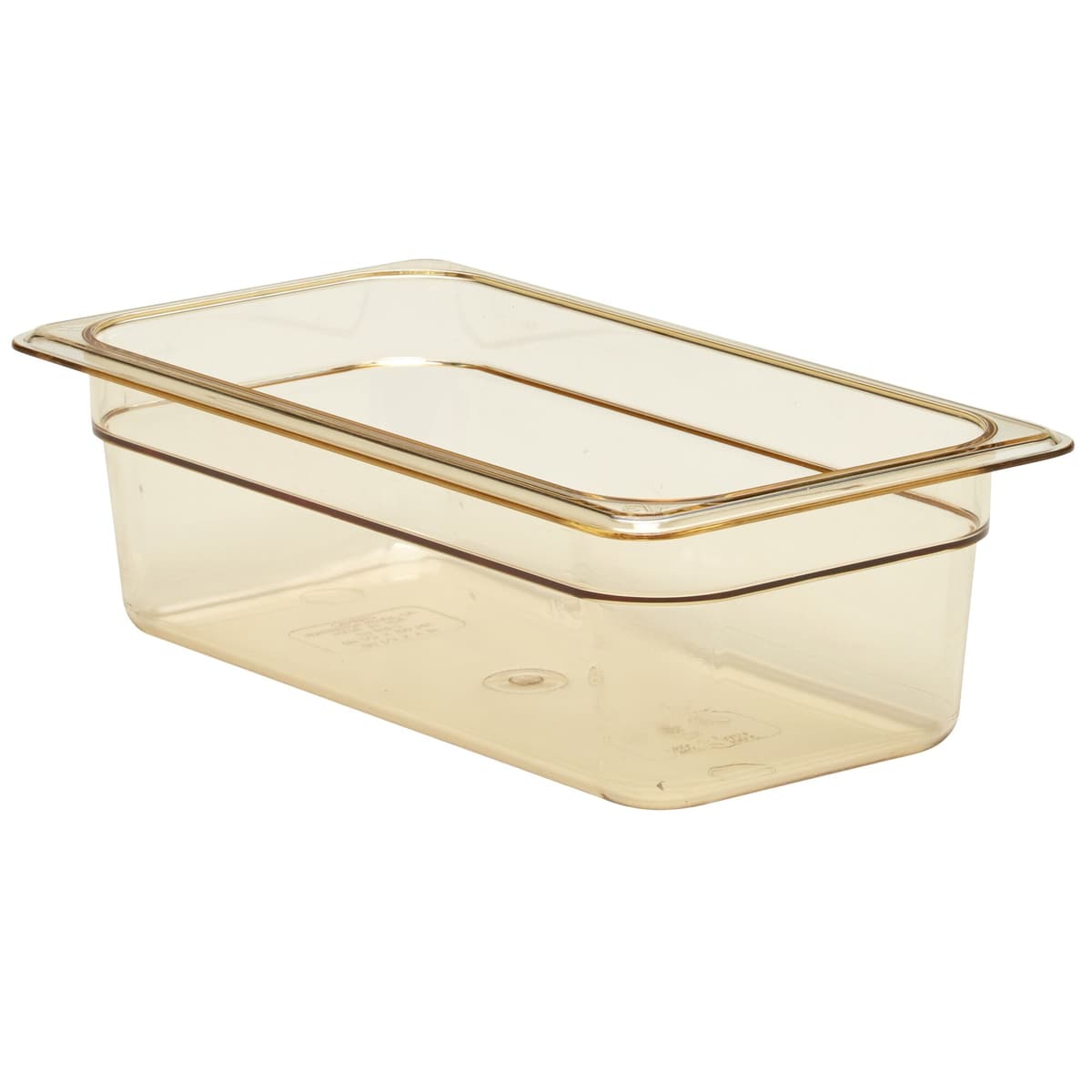 (6 kusů) CAMBRO | H-PAN™ Žáruvzdorné nádoby GN 1/3 - jantar - hloubka 100 mm