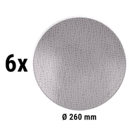 (6 Stück) SELTMANN WEIDEN | Coupteller flach - Ø 260mm