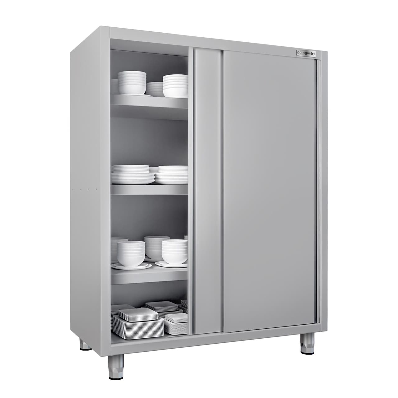 Geschirrschrank ECO - 1400x600mm - 2 Schiebetüren - Höhe: 1800mm