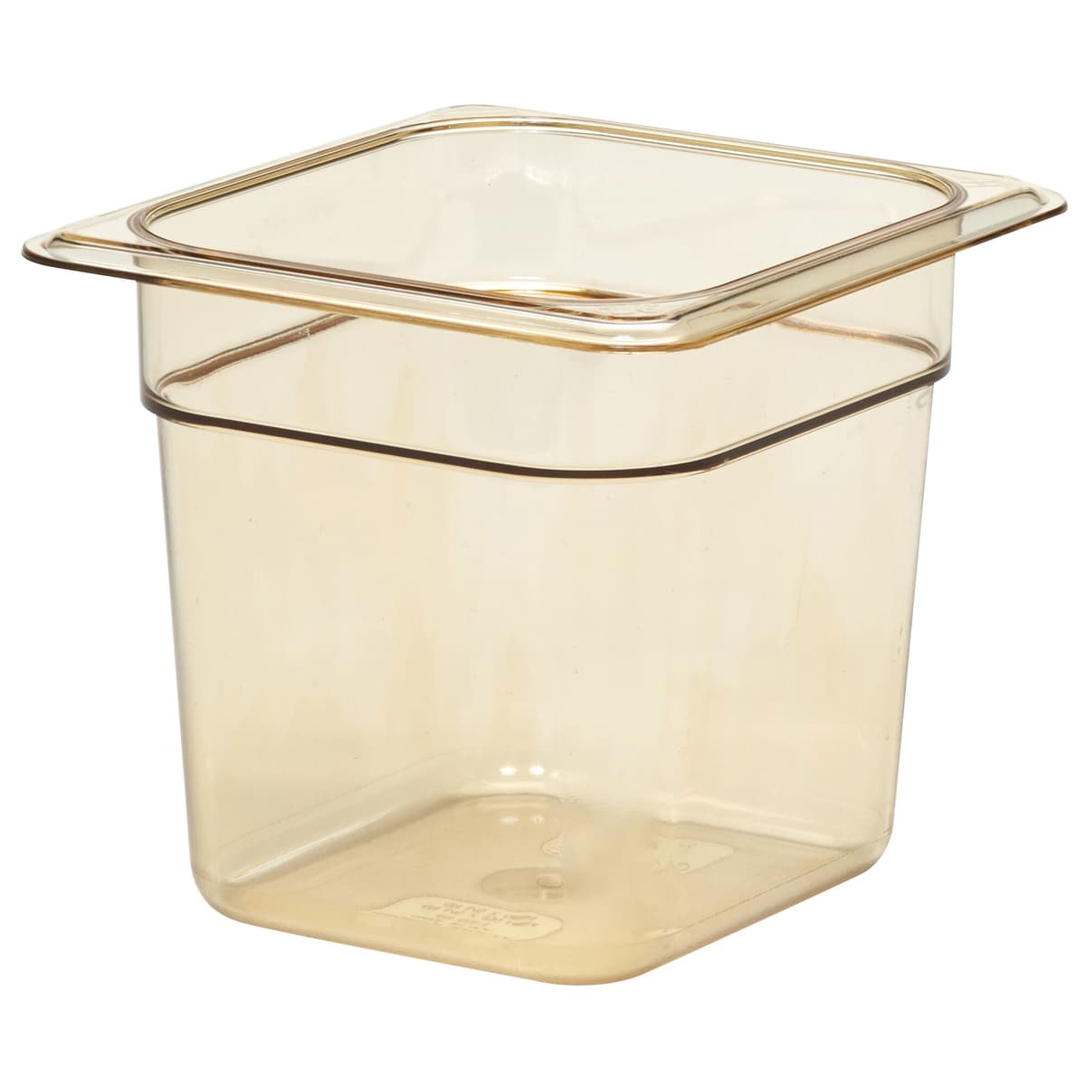 (6 kusů) CAMBRO | H-PAN™ Žáruvzdorné nádoby GN 1/6 - jantar - hloubka 150 mm