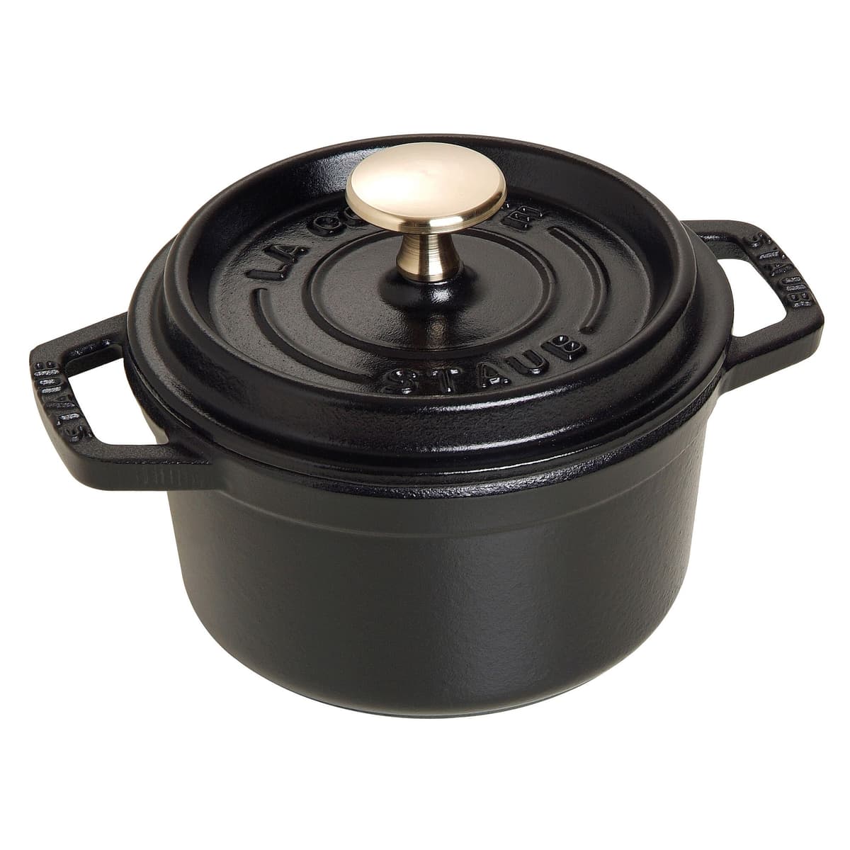 STAUB | LA COCOTTE - kokotka - Ø 140 mm - litina - černá