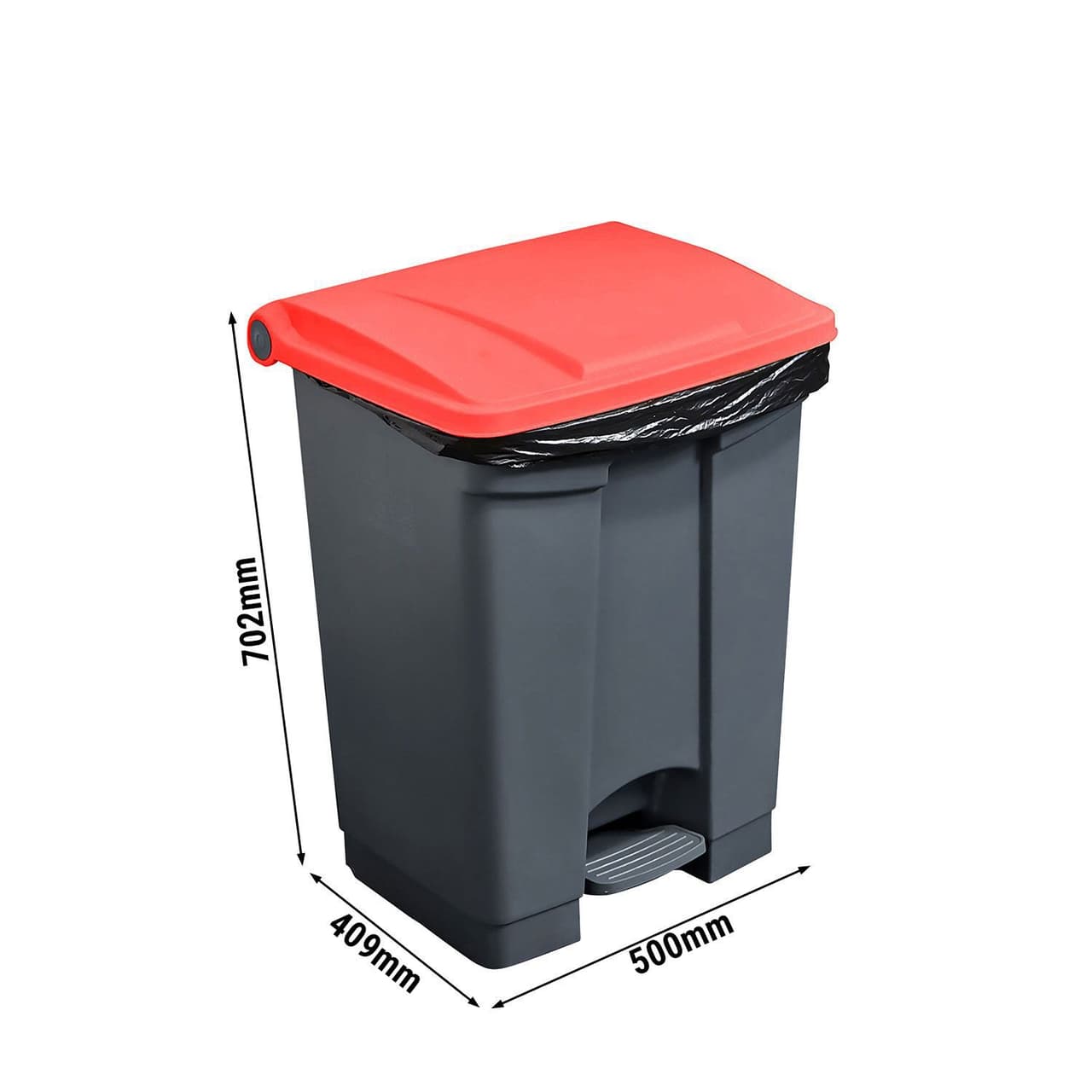 CAMBRO | Pedálový odpadkový koš - 68L