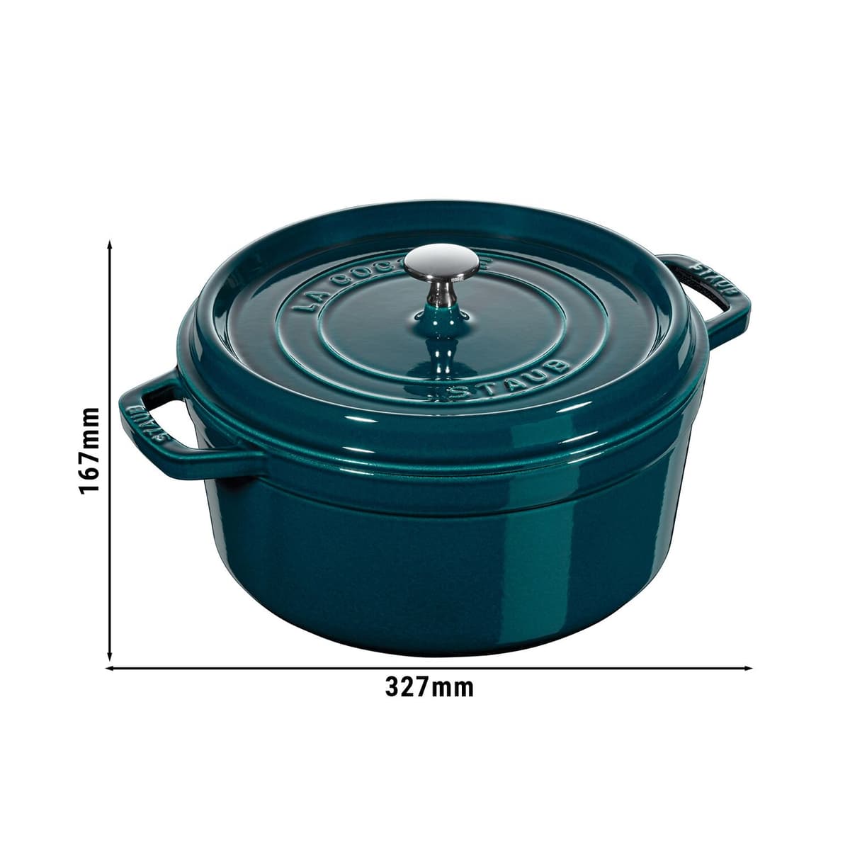 STAUB | LA COCOTTE - kokotka - Ø 260 mm - litina - La-Mer