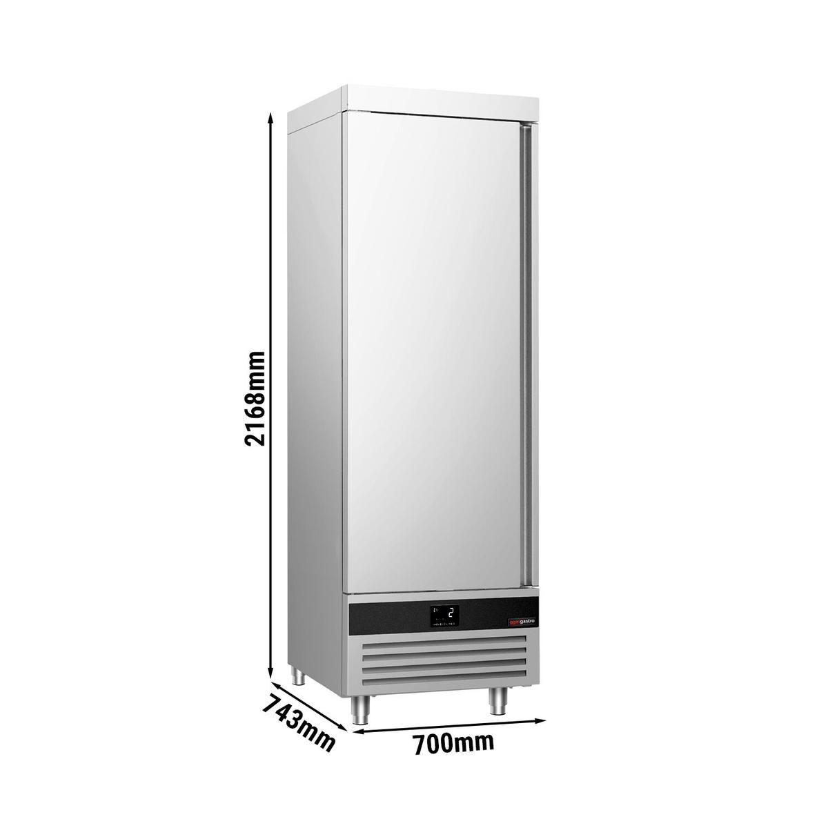 Refrigerator Stainless Steel - 700 litres - with 1 door