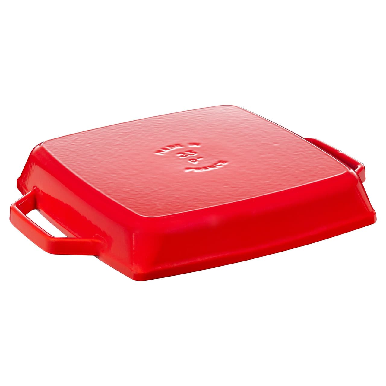 STAUB | GRILL PANS - Grilovací pánev - 280x280mm - litina - třešňově červená