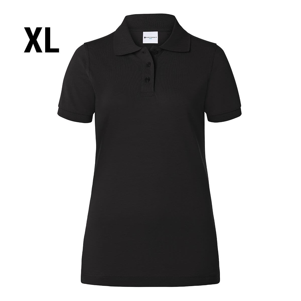 Karlowsky - Ladies Workwear Poloshirt Basic - Black - Size: XL