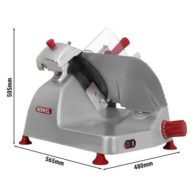 BERKEL | Kráječ Pro Line - gravitační kráječ - 330W - nůž: Ø 250 mm - šedý