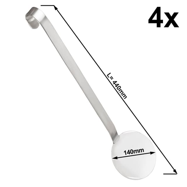 (4 Stück) Reislöffel - Ø 140mm