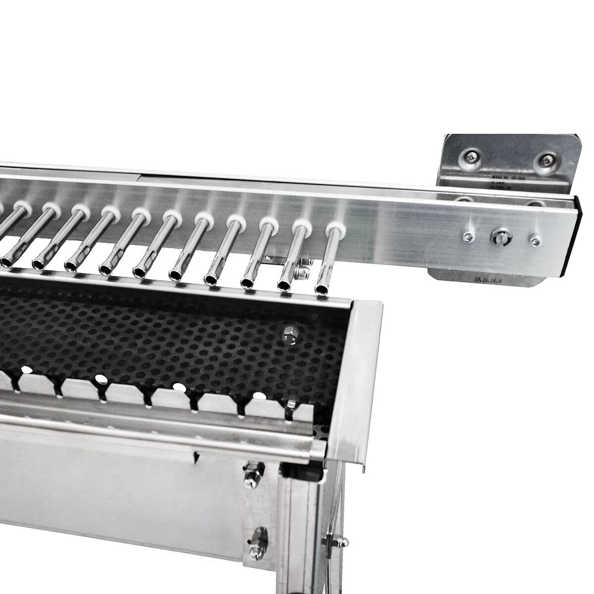 Charcoal spit grill / shashlik grill - 2250mm - automatic