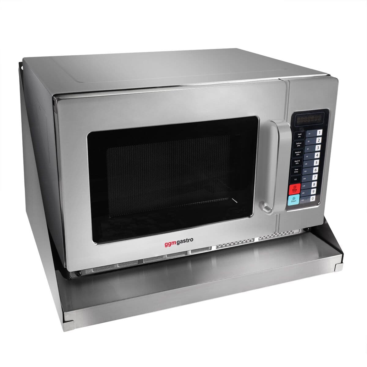 Stainless steel microwave holder - 590 mm