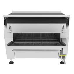 Electric continuous grill - 0.63 x 1.5 m