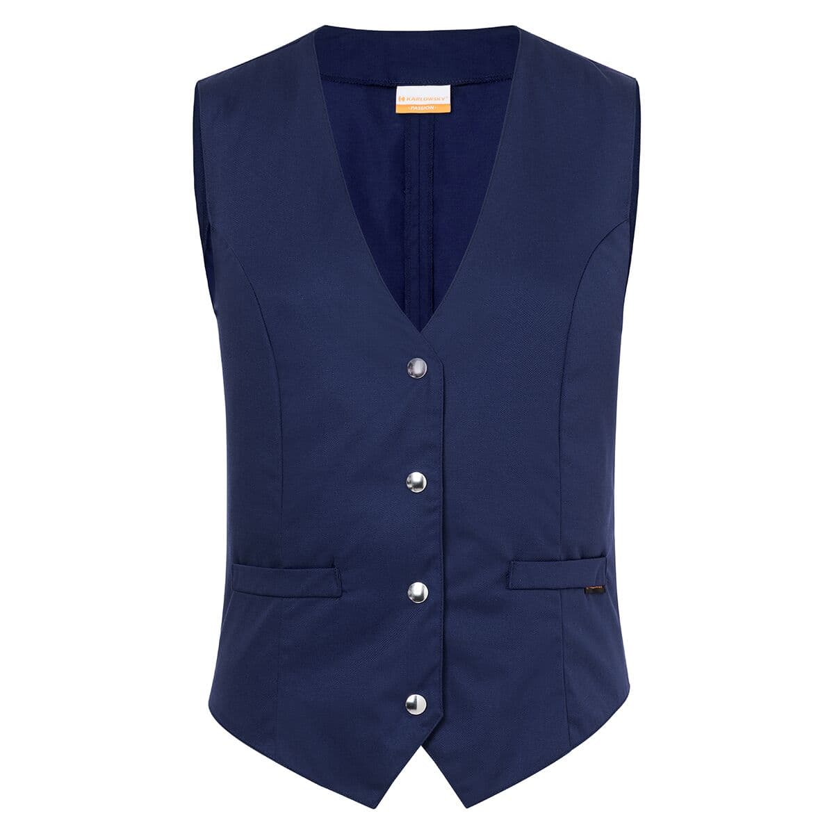 (6 pieces) Karlowsky - Ladies vest Lena - Navy - Size: 34