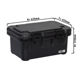 Thermobox for GN 1/1 | Insulated box | Polibox | Keep warm box