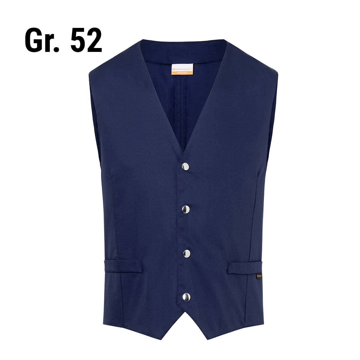 (6 pieces) Karlowsky - Men's vest Kai - Navy - Size: 52