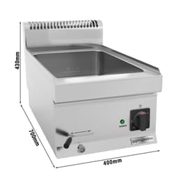 Bain Marie - 1x GN 1/1 nebo 2x GN 1/2