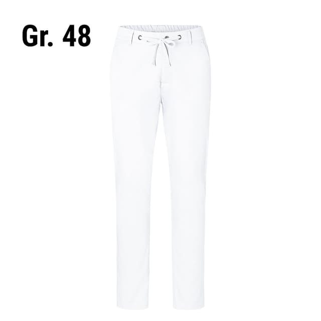 Karlowsky - Men's Modern Stretch Chino Pants - White - Size: 48