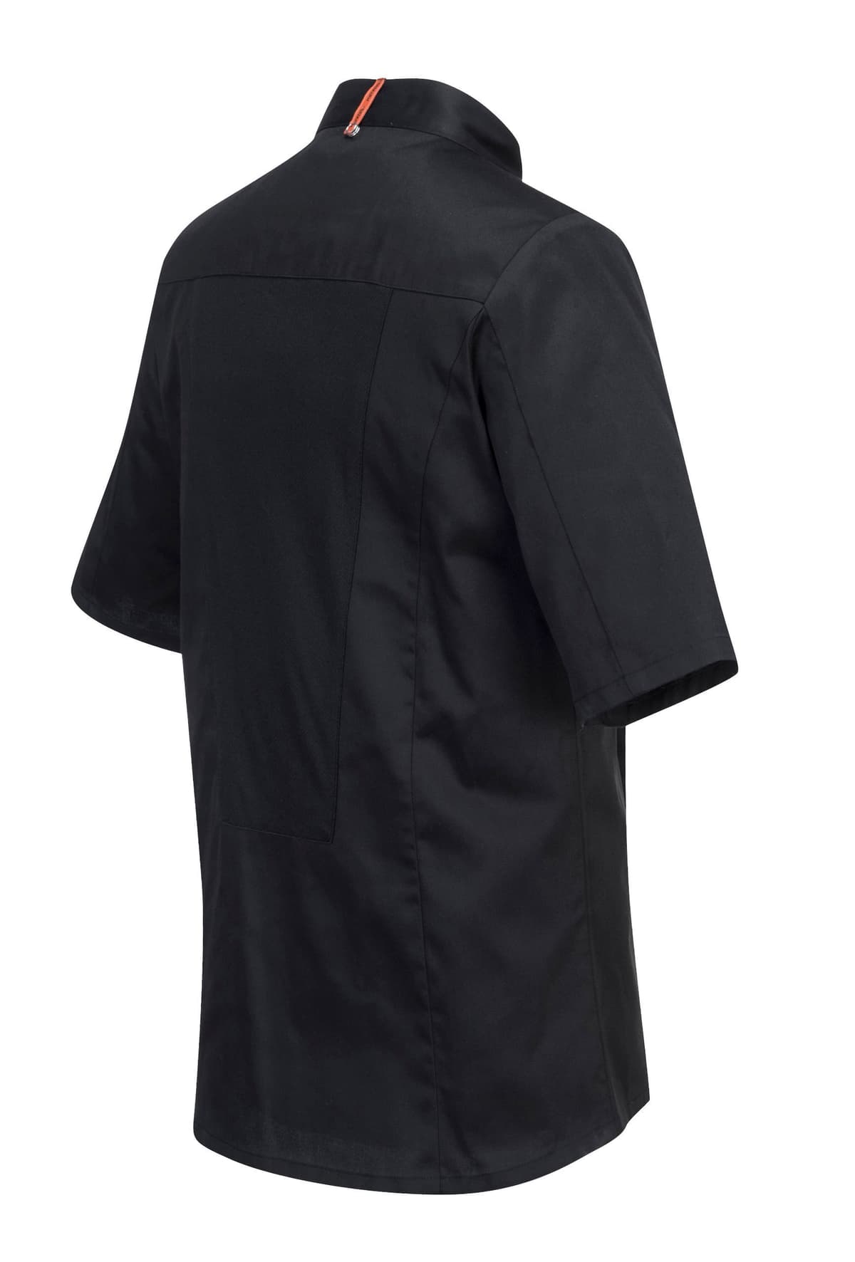 (5 pieces) Short Sleeve MeshAir Pro Chef Jacket - Black - Size: L	