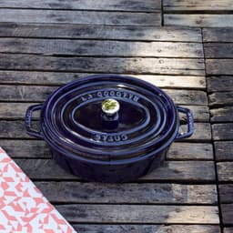 STAUB | LA COCOTTE - Cocotte - oval - 230mm - Gusseisen - Dunkelblau