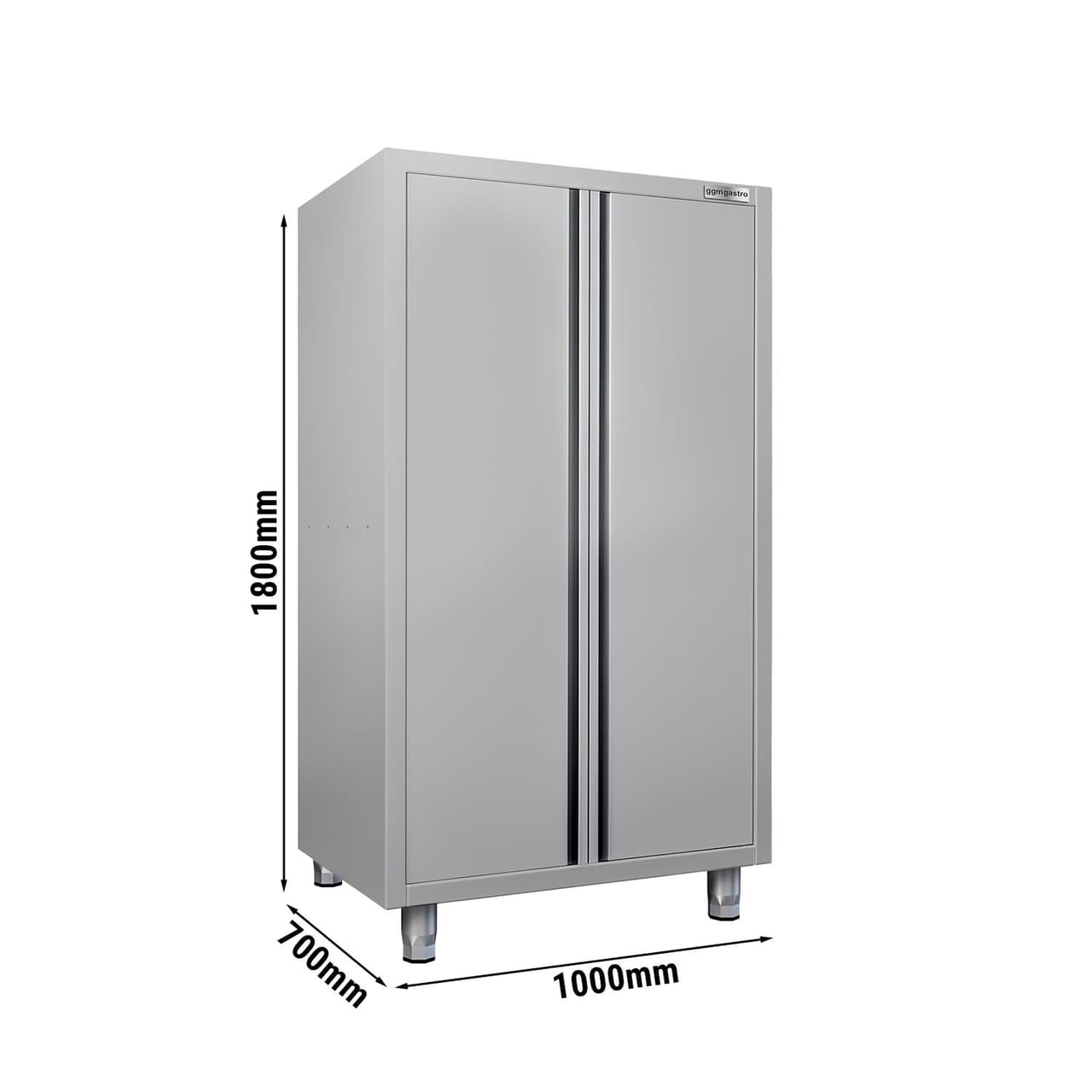 Geschirrschrank ECO - 1000x700mm - 2 Flügeltüren - Höhe: 1800mm