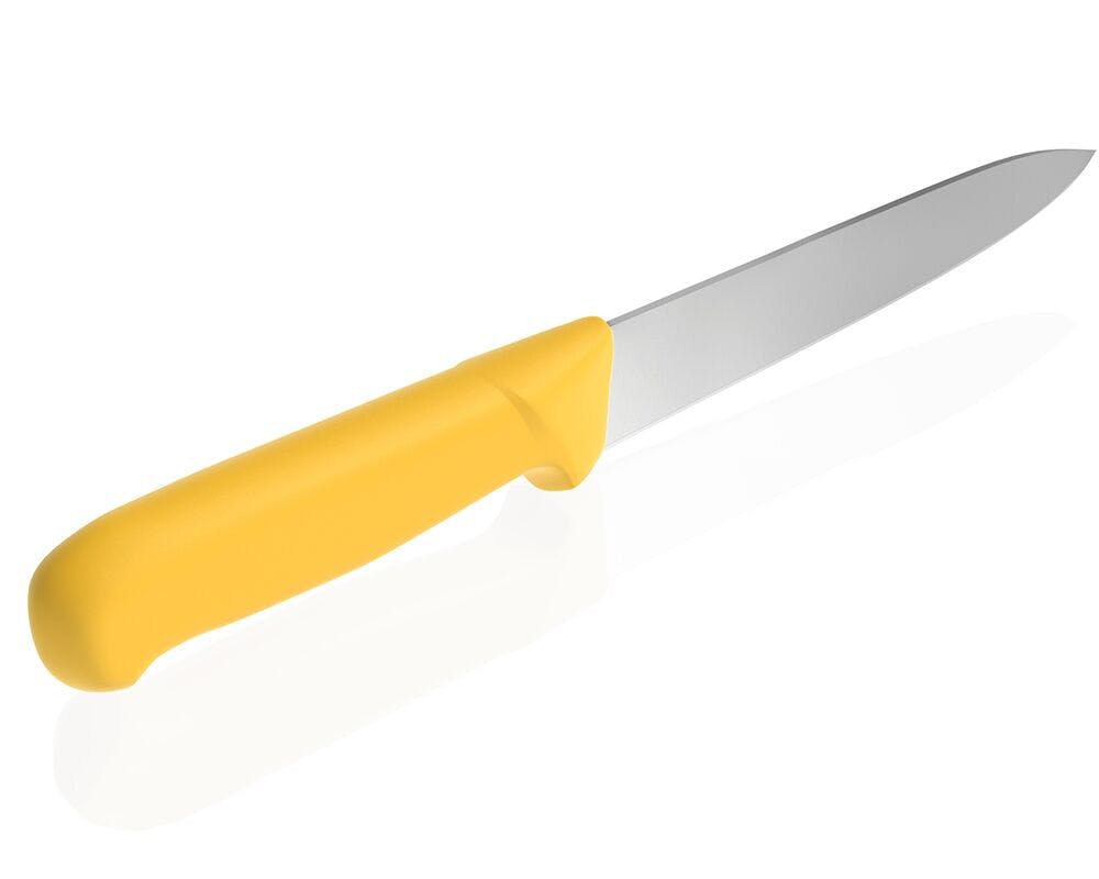 Tranžírovací nůž - 20 cm - žlutý